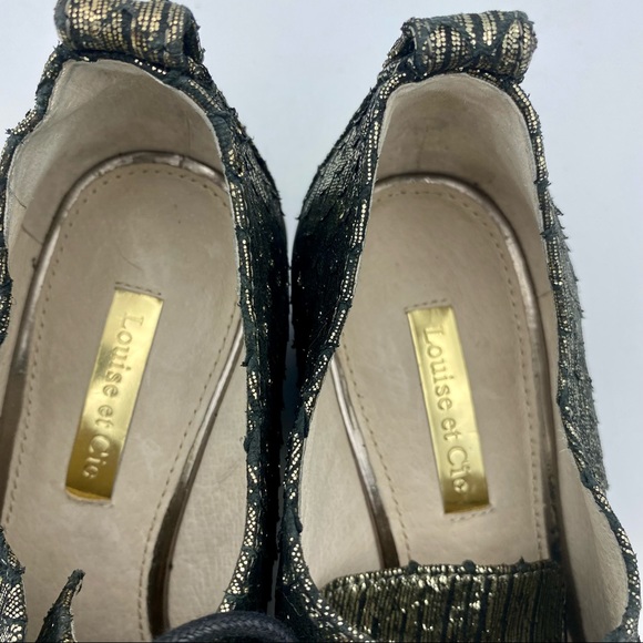 πLouise et Cie Gold Inlay Oxfords - Picture 5 of 8